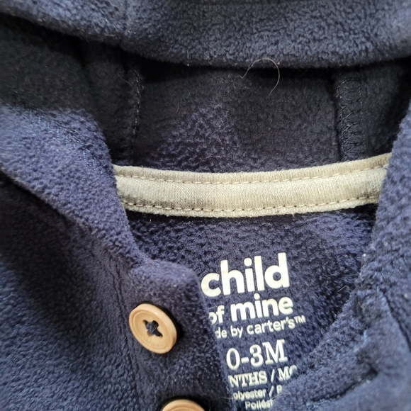 Bundle/Lot Of Baby Boy Tops, Bodysuits, Hoodie Size Boy's 0-3 Months - Picture 6 of 8